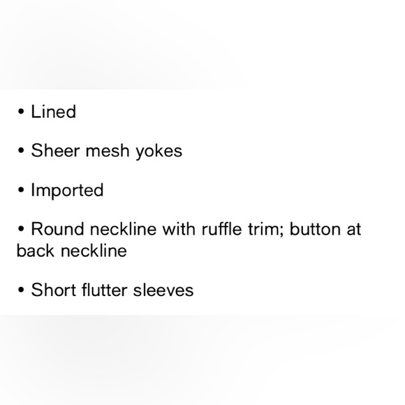 Women’s Tulle Flutter Sleeve Top Blouse - Picture 4 of 9